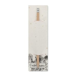 PENSEED Lápiz madera envase semillas - GiftRetail MO2257