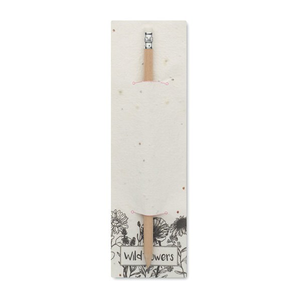 PENSEED Lápiz madera envase semillas - GiftRetail MO2257