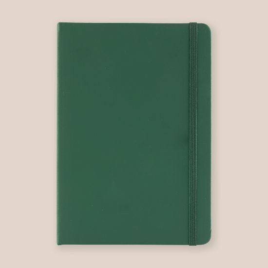 Goya 30083 - Cuaderno A5 con cubierta PU y banda elástica, 96 páginas. LUXE