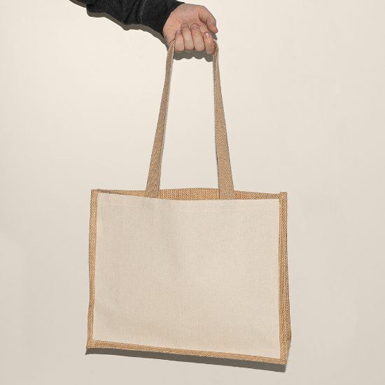 Goya 39002 - Bolsa de Algodón Laminado y Yute SHOPPER