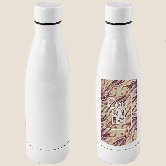 Botella Acero Inoxidable 304 Doble Pared 500ml MILKSHAKE