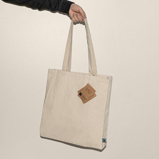 Bolsa Algodón 100% Fairtrade 280 gr/m² Resistente PHELT