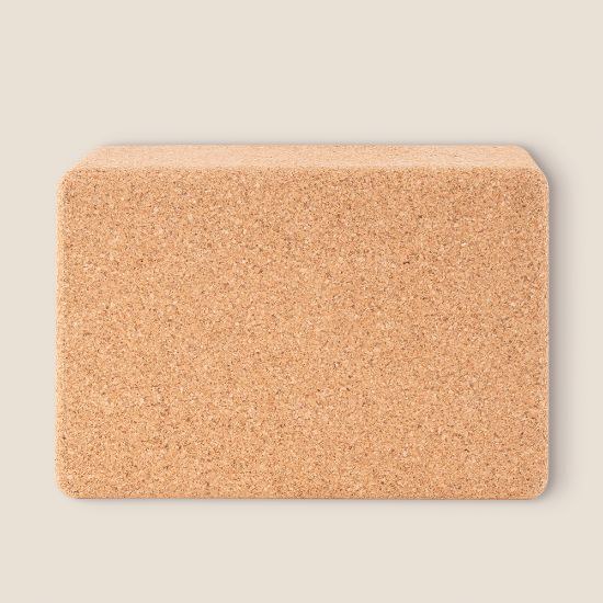 Goya 50653 - Natural Cork Yoga & Pilates Block STIFF