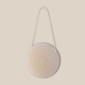 Goya 50657 - Esponja Konjac 7x3.5 cm con Bolsa Algodón/Malla KONJAC