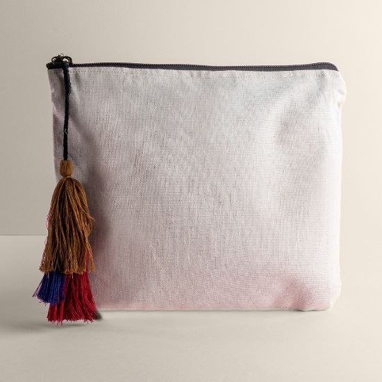 Hemp Toilet Bag with Decorative Tassels HEMP