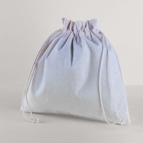 Bolsa de algodón 140 gr/m2 con cierre de cordón y laminado interior. SWIMMY