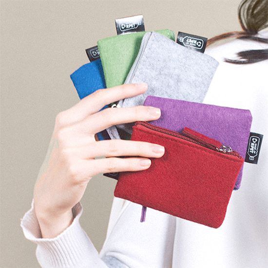 100% RPET Phelt 2mm Certified Purse ROVER
