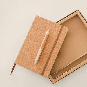 Goya 53585 - Cork Notebook and Pen Set EARTH