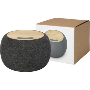 Altavoz Ecofiber con Cargador Inalámbrico de Bambú - EgotierPro 124318