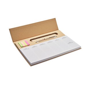 MEMWEEK Planificador semanal de mesa - GiftRetail MO2289