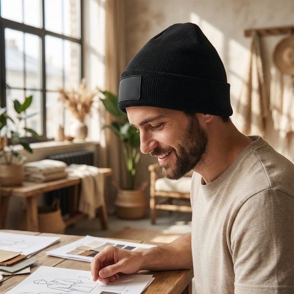 CAPNIT Gorro unisex RPET poliéster
