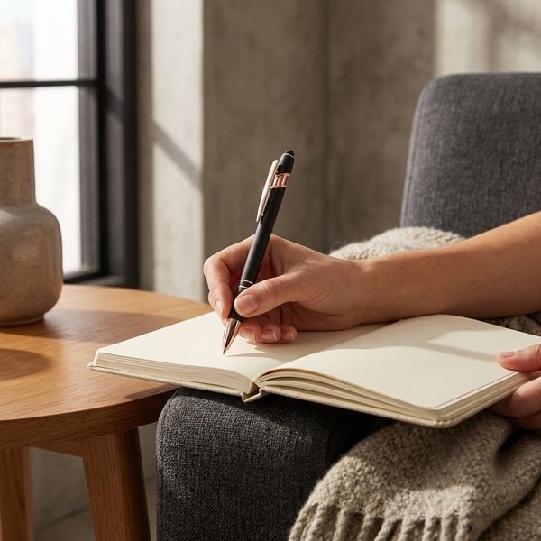 SCRIBBLE Recycled aluminium pen - GiftRetail MO2380