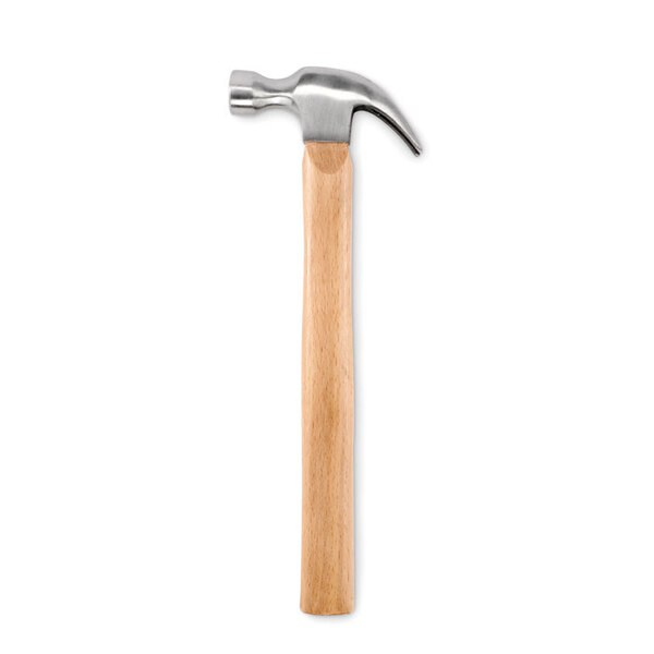 CRACKER Martillo en madera de haya - GiftRetail MO2276