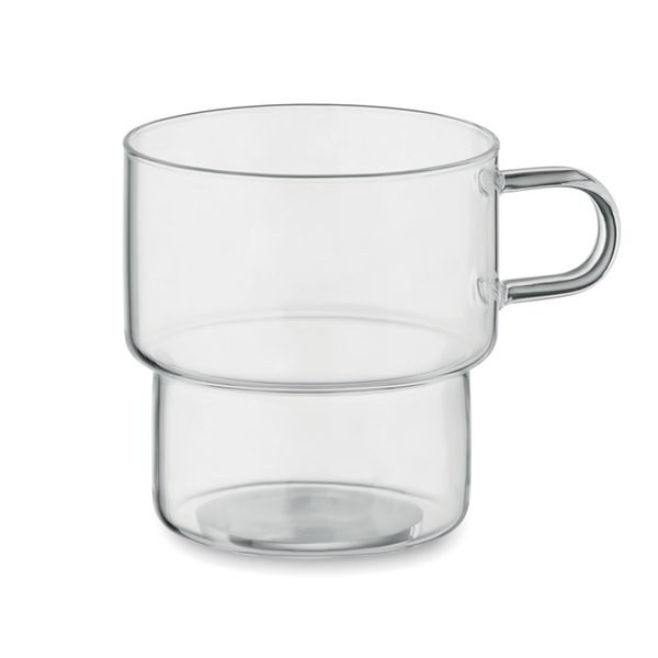 BOROMUG Taza de borosilicato. 300ml - GiftRetail MO2348