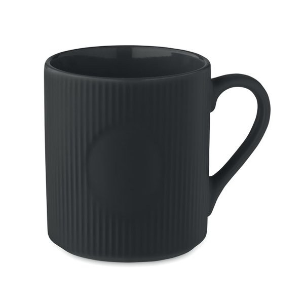 RIBMUG Taza de cerámica mate 340 ml - GiftRetail MO2397