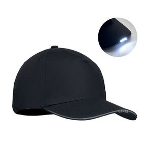 LUZCAP Gorra LED de 5 paneles 220gr - GiftRetail MO2439