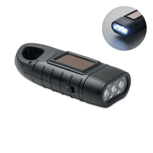SLUZ Linterna solar dinamo - GiftRetail MO2540