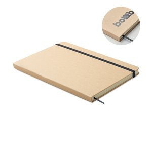 ROUTE Libreta A5 con tapa de cartón - GiftRetail MO2580