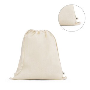 Bolsa tipo mochila 100% algodón orgánico (140 g/m²) - Egotier 92527
