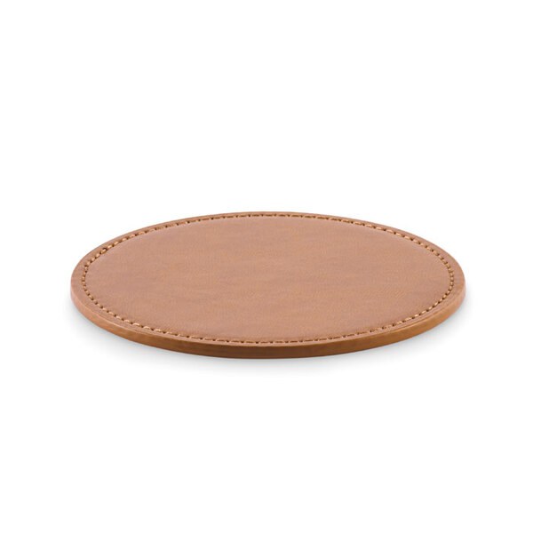 POSA Posavasos redondo de PU - GiftRetail MO2616