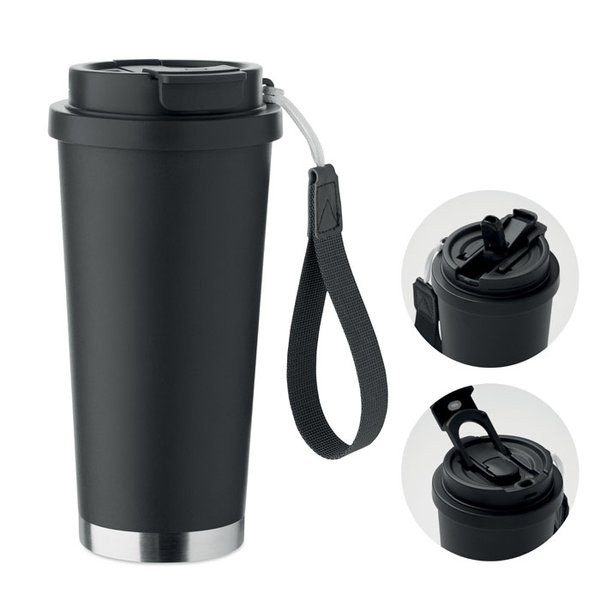 TOPAZ LARGE Vaso de doble pared 500 ml - GiftRetail MO2662