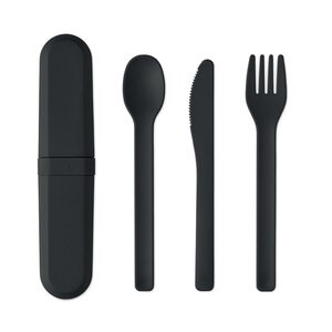 BITEFUL Set de cubiertos y funda PLA - GiftRetail MO2743