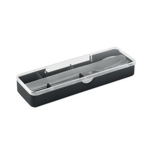 MESTECK Cubiertos de acero inoxidable - GiftRetail MO2677