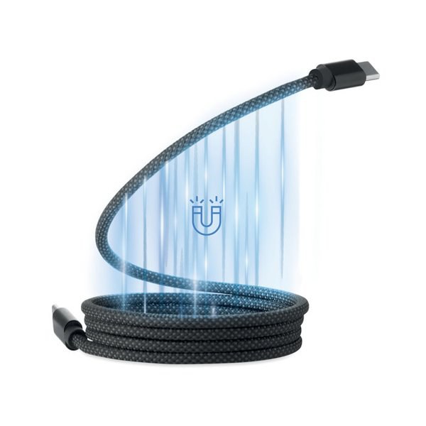 BRAID Cable de carga magnético  60W - GiftRetail MO2778