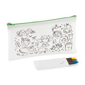 CRAY Estuche infantil con 4 lápices - GiftRetail MO2787