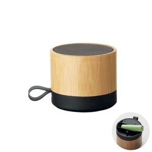 RECAR BAMBOO Altavoz inalámbrico 3W - GiftRetail MO2801