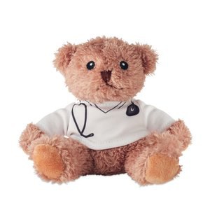 DOC Osito de peluche médico - GiftRetail MO2838