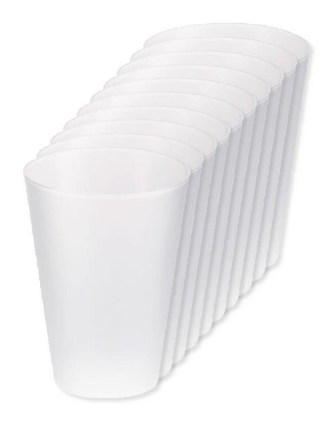 Pack de 100 GiftRetail MO6375 - FESTA LARGE Vaso reutilizable eventos 300mlMO6375