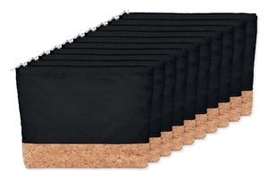 Pack de 10 GiftRetail MO9817 - PORTO BAG Neceser de algodón
