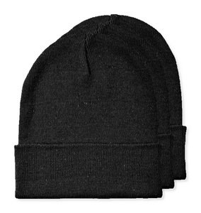Pack de 3 GiftRetail MO2705 - BEANIX Gorro de punto con puño