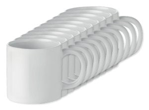 Pack de 100 GiftRetail MO9244 - MINI SUBLIM Taza sublimación 200 ml