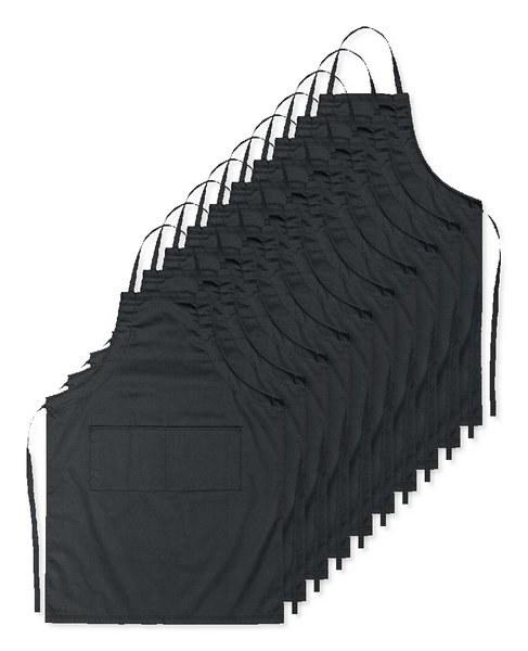 Pack de 100 GiftRetail MO8441 - FITTED KITAB Delantal de cocina ajustable