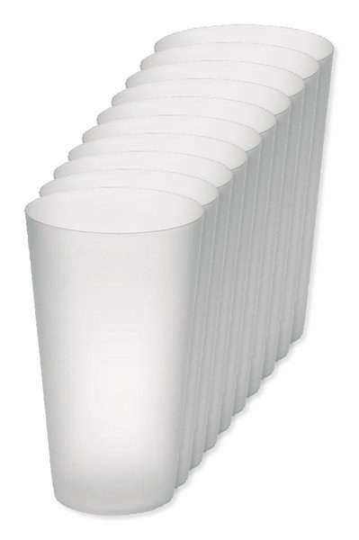 Pack de 100 GiftRetail MO9907 - FESTA LARGE Vaso reutilizable eventos 500ml