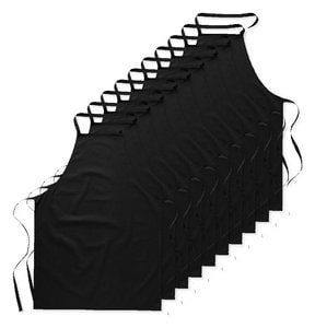 Pack de 10 GiftRetail MO7251 - KITAB Delantal de algodón