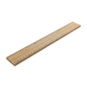 XD Collection P165.50 - Timberson regla de bambú de doble cara de 30 cm extra gruesa