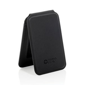 Swiss Peak P301.75 - Cartera magnética para teléfono Magstand de PU reciclado RCS con soporte