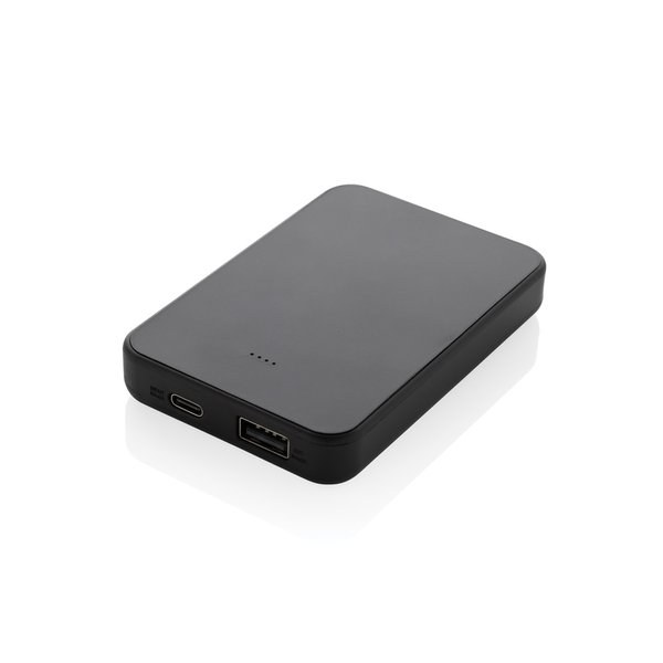 XD Collection P322.55 - Boostcore powerbank de plástico reciclado RCS de 5.000 mAh con USB-C