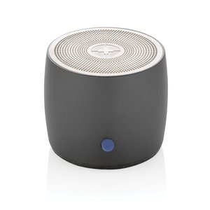 Swiss Peak P331.00 - Swiss Peak RCS recycled aluminium 3W bass speaker