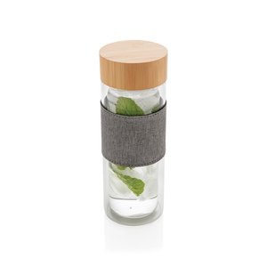 XD Collection P436.78 - Impact double wall borosilicate glass bottle