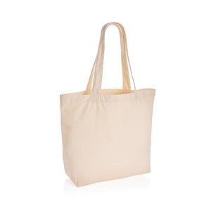XD Collection P762.96 - Bolsa de compras Impact Aware™ de lona rcanvas de 240 gsm con bolsillo sin teñir