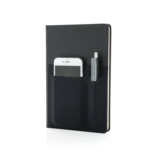 A5 Deluxe notebook con bolsillos inteligentes