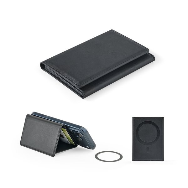 Cartera magnética de PU de gran capacidad con bloqueo RFID - Egotier 95127