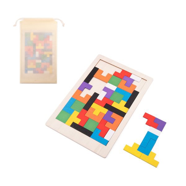 Juego de construcción y encaje hecho de madera contrachapada - Egotier 98169